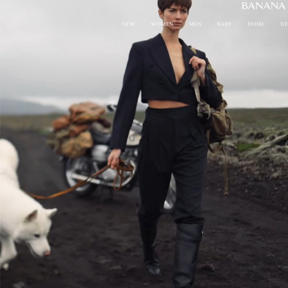 Banana Republic Black Straight Leg Pants & Jumpsuit